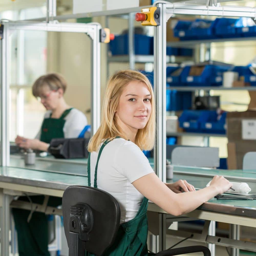 Personal für Produktion-Fertigung-Berufe buchen