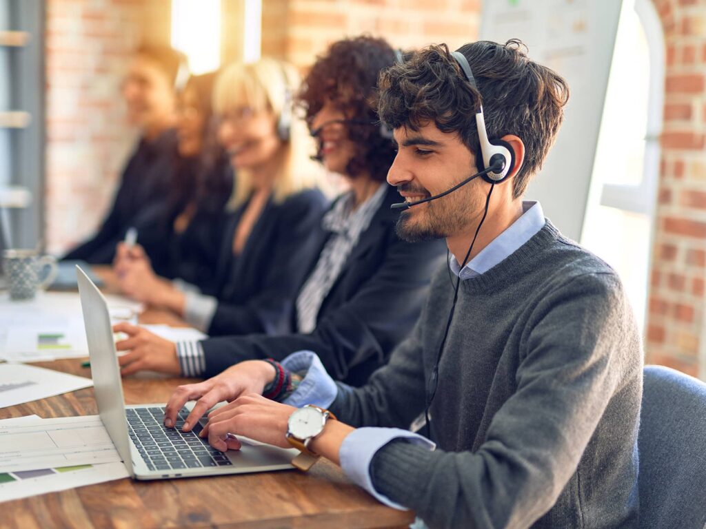Call-Center-Agentur für Kundenservice buchen