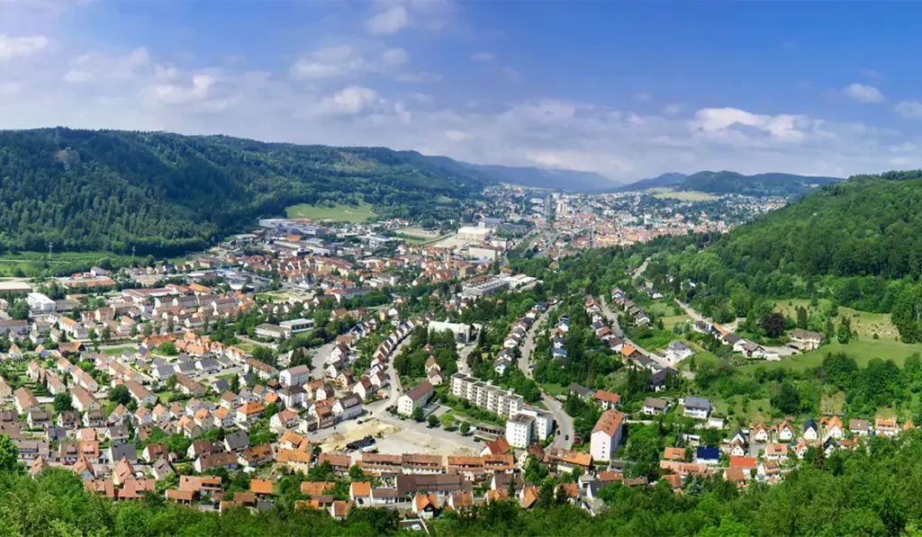 Stadtansicht von Albstadt – regionale Jobsuche und Jobvermittlung bei CALUMA