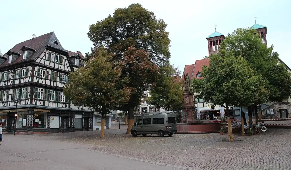 Stadtansicht von Bensheim – regional Personal für unterschiedliche Branchen finden | CALUMA