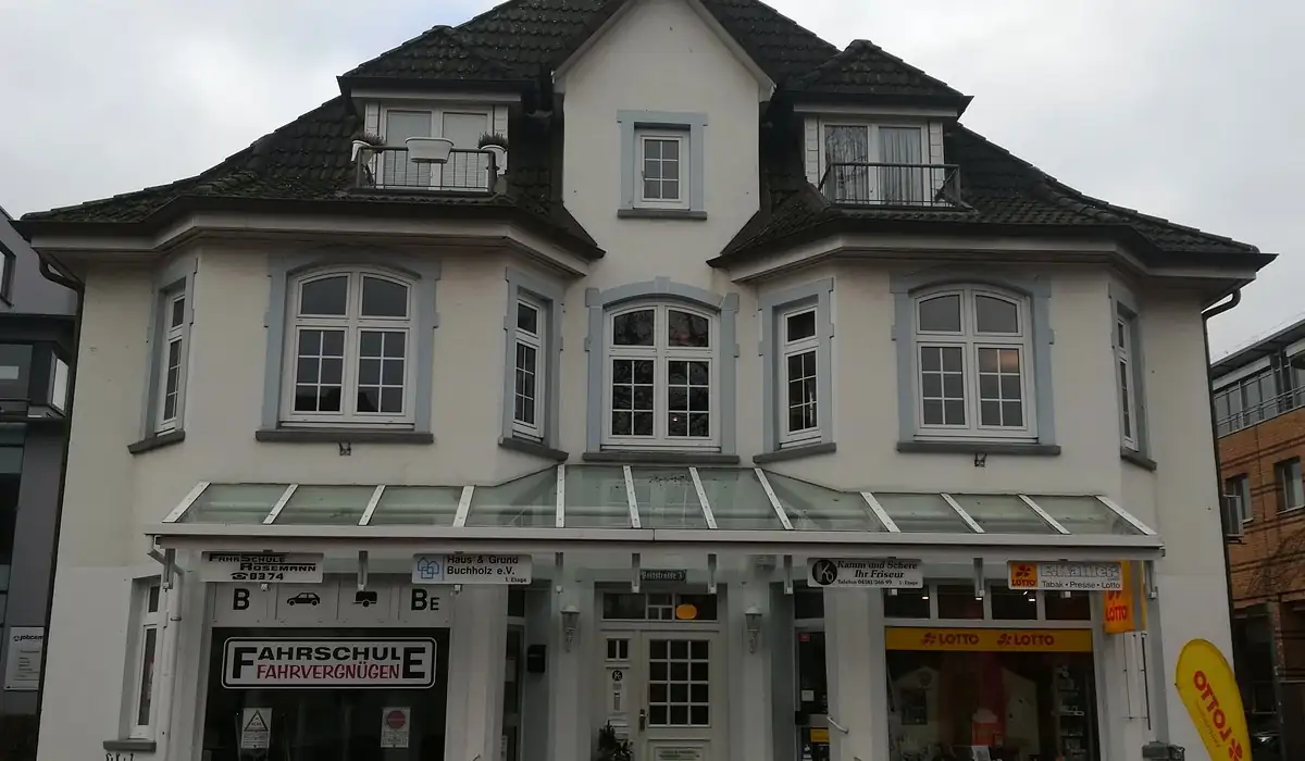 Stadtansicht von Buchholz in der Nordheide – Einsatzort für Chef-Hostessen bei Messen, Events, Kongressen und Hospitality über CALUMA