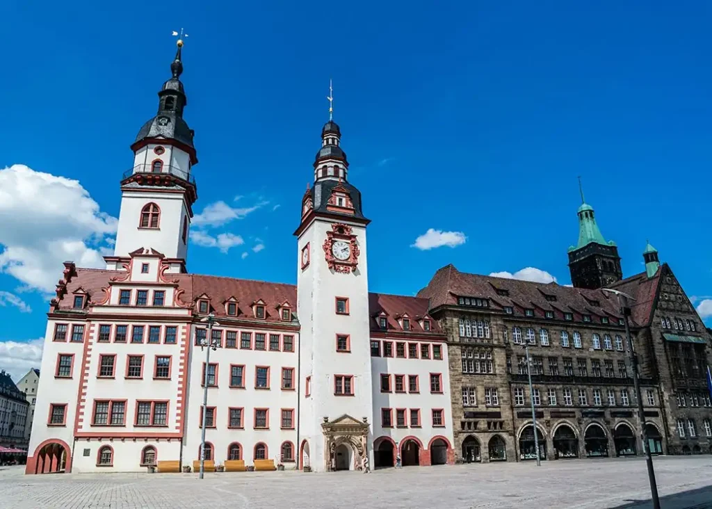 Stadtansicht von Chemnitz – Messen, Kongresse und Veranstaltungen