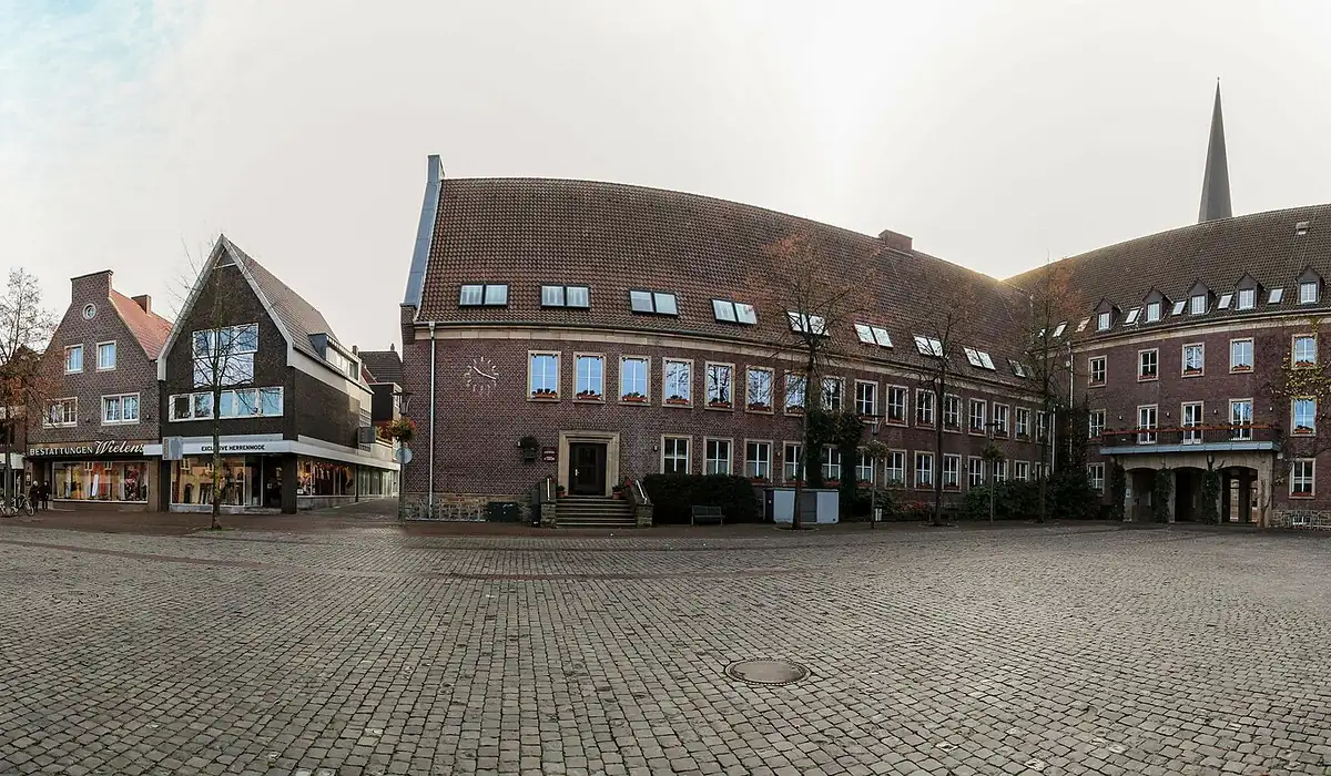 Stadtansicht von Dülmen – Einsatzort für Köche in Restaurants, Hotels und Großküchen | CALUMA