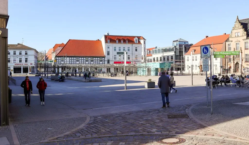 Stadtansicht von Eberswalde – Hostessen und Hosts für Messen, Empfänge und Veranstaltungen bei CALUMA