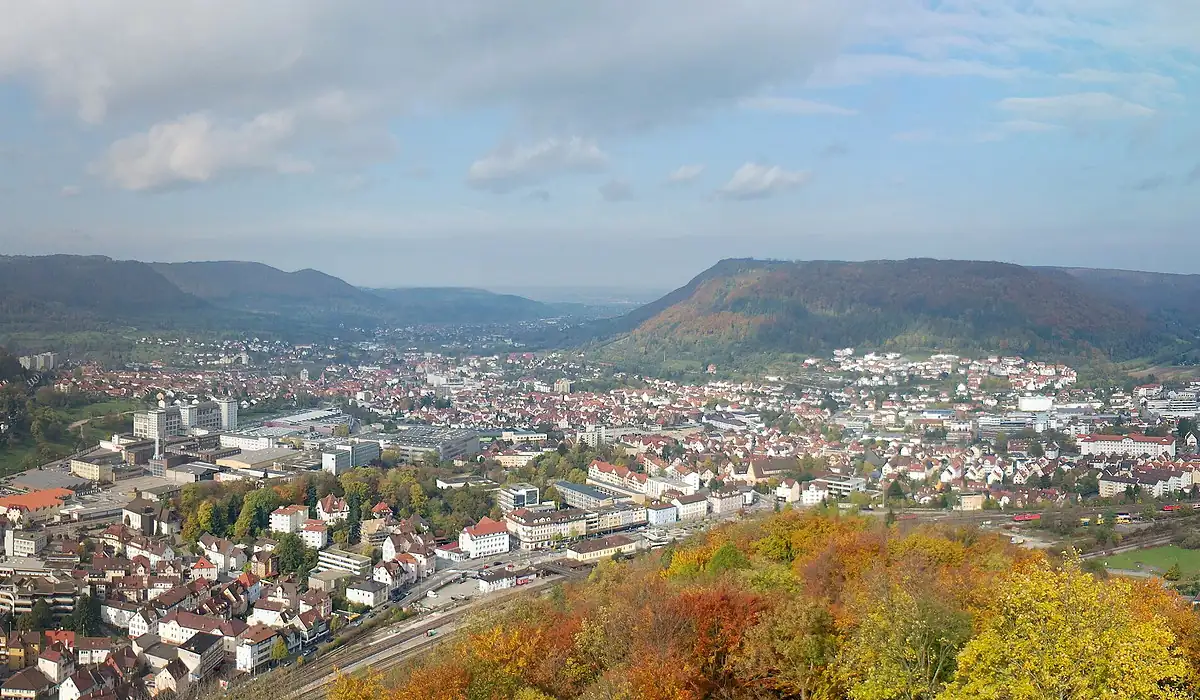 Stadtansicht von Geislingen an der Steige – Einsatzort für Club- und Gastro-Promoter bei Clubs, Gastronomie, Events und Promotionaktionen über CALUMA