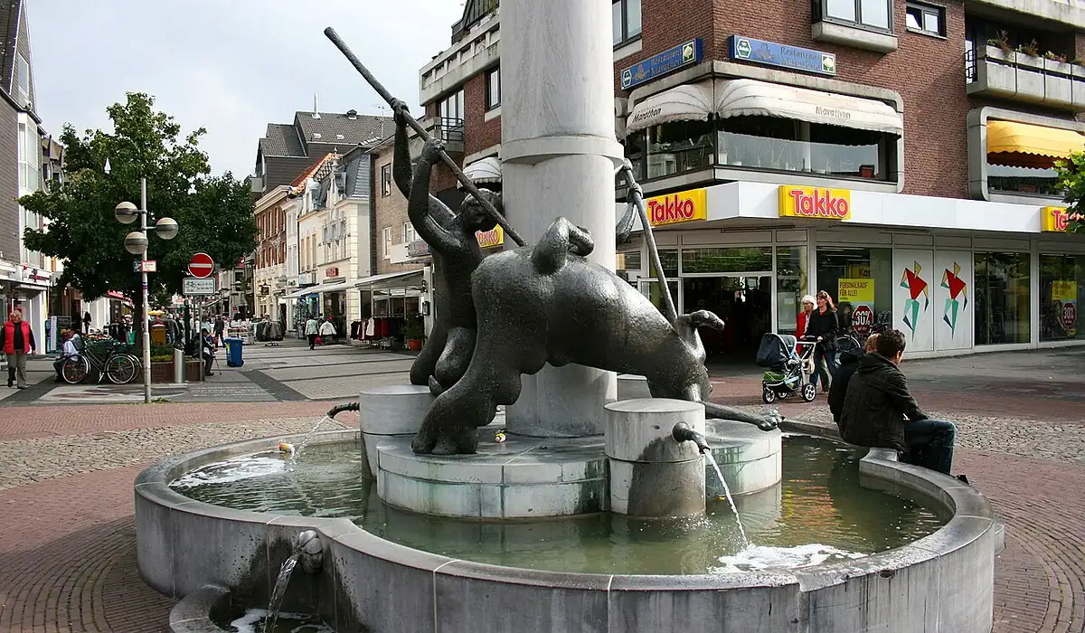 Stadtansicht von Geldern – Einsatzort für Gewinnspiel-Promoter bei POS-Aktionen, Messen, Events, Roadshows und lokalen Promotions über CALUMA