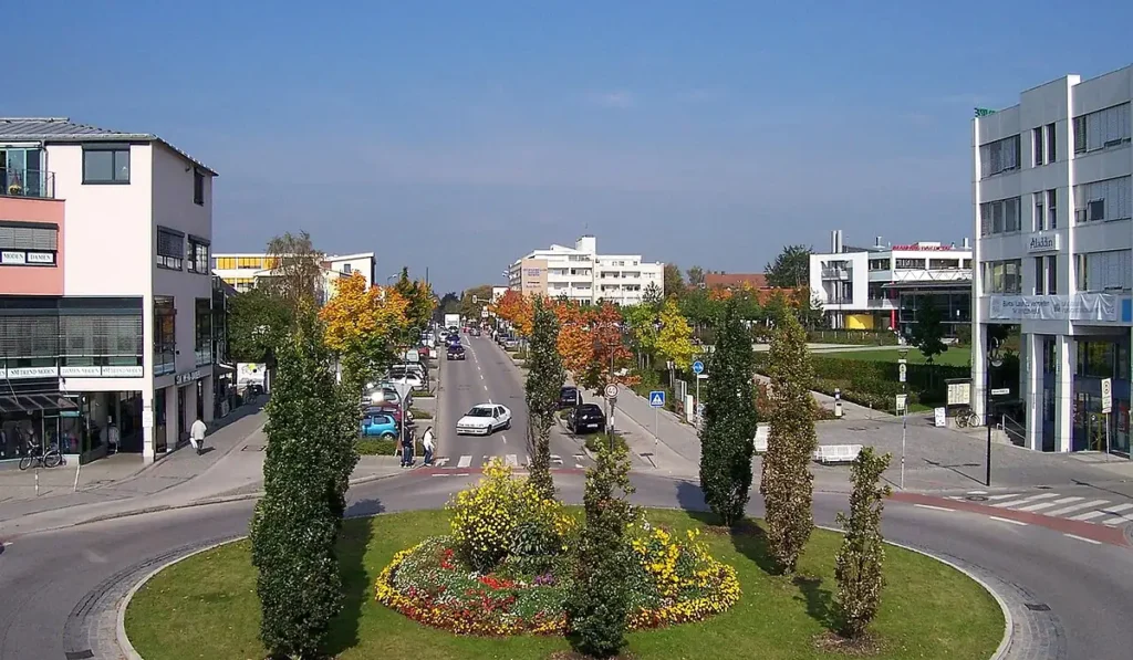 Stadtansicht von Germering – Personal buchen und Jobs finden bei CALUMA