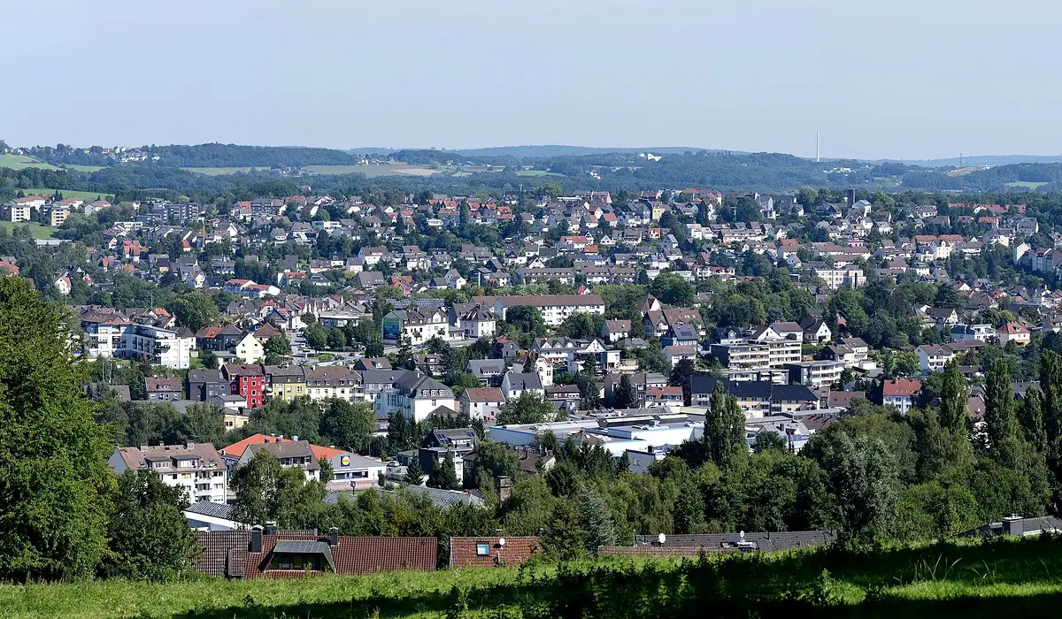 Stadtansicht von Gevelsberg – Einsatzort für Pop-up-Verkäufer in temporären Stores, auf Aktionsflächen und Veranstaltungen | CALUMA