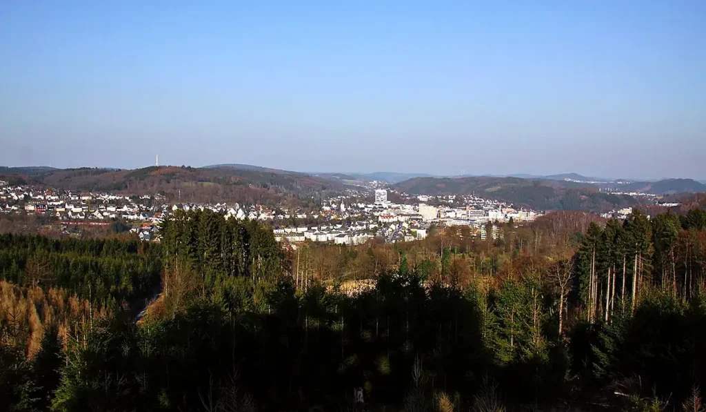 Stadtansicht von Gummersbach – regionale Jobsuche und Jobvermittlung bei CALUMA