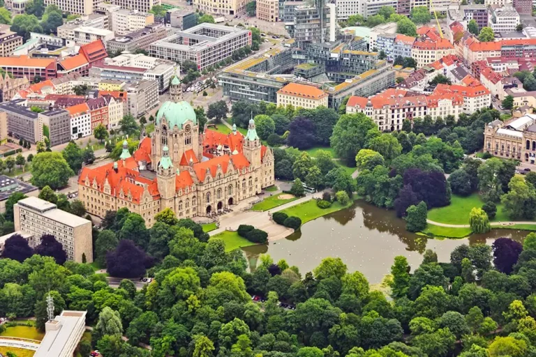 Stadtansicht von Hannover – Messen, Kongresse und Veranstaltungen
