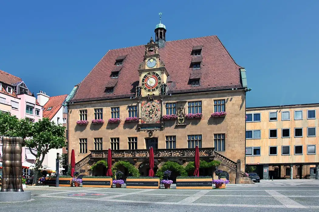Stadtansicht von Heilbronn – Einsatzort für Interviewer bei Kundenbefragungen, Marktforschung, Meinungsforschung und Field Research über CALUMA