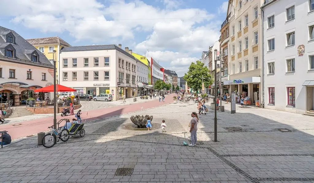 Stadtansicht von Hof – Personal buchen und Jobs finden bei CALUMA