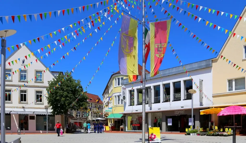 Stadtansicht von Ibbenbüren – Servicepersonal für Gastronomie, Hotels und Veranstaltungen bei CALUMA