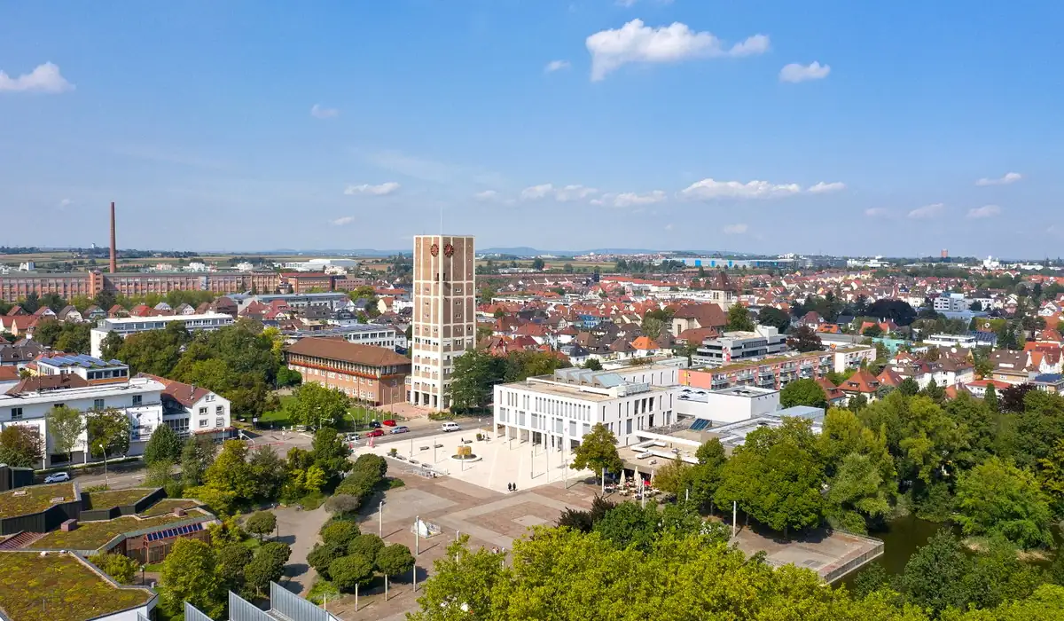 Stadtansicht von Kornwestheim – Einsatzort für Kellner in Restaurants, Hotels und Veranstaltungen | CALUMA
