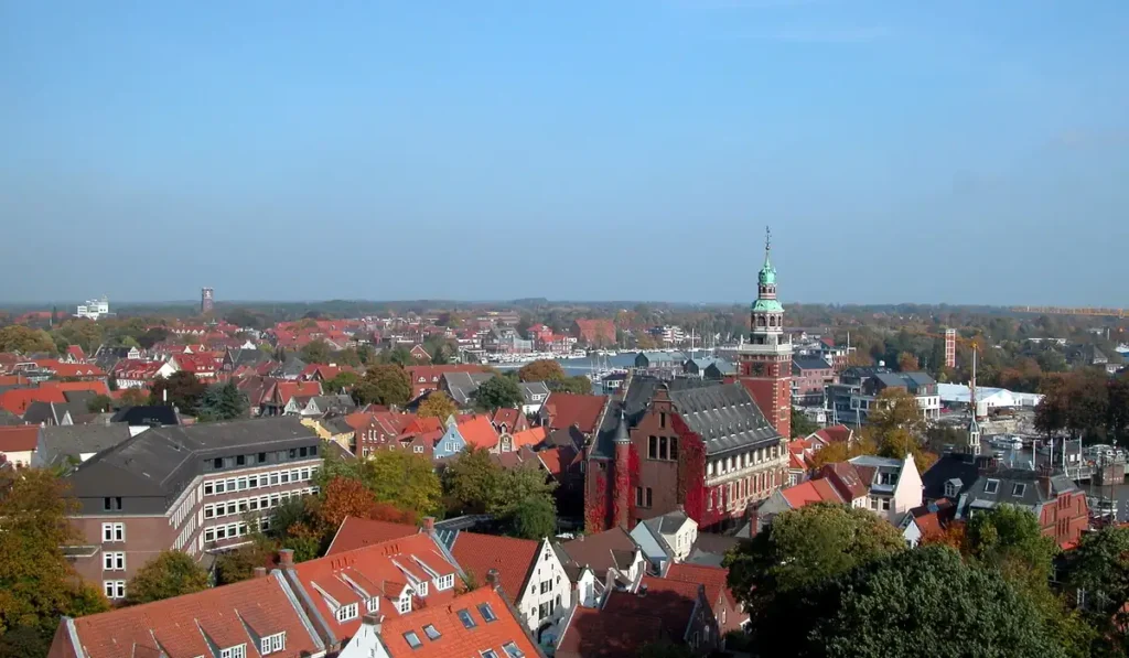 Stadtansicht von Leer (Ostfriesland) – regionale Jobsuche und Jobvermittlung bei CALUMA