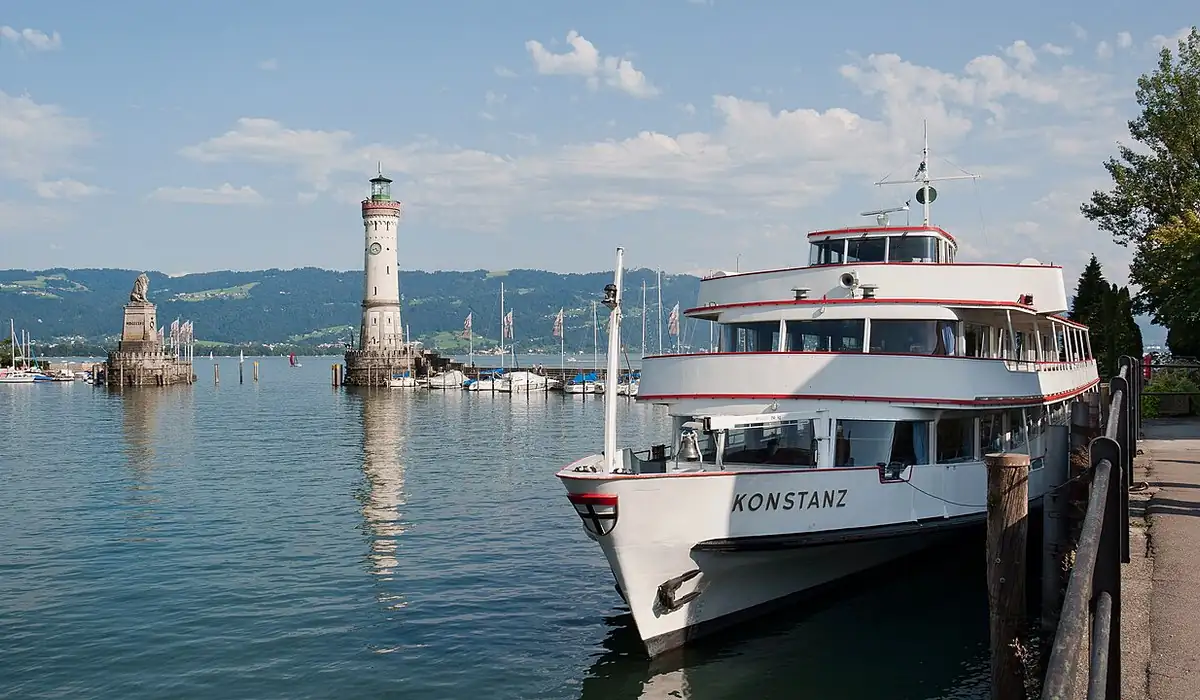 Stadtansicht von Lindau (Bodensee) – Einsatzort für Empfangsmitarbeiter in Besucherbetreuung, Telefonzentrale und Front Office | CALUMA