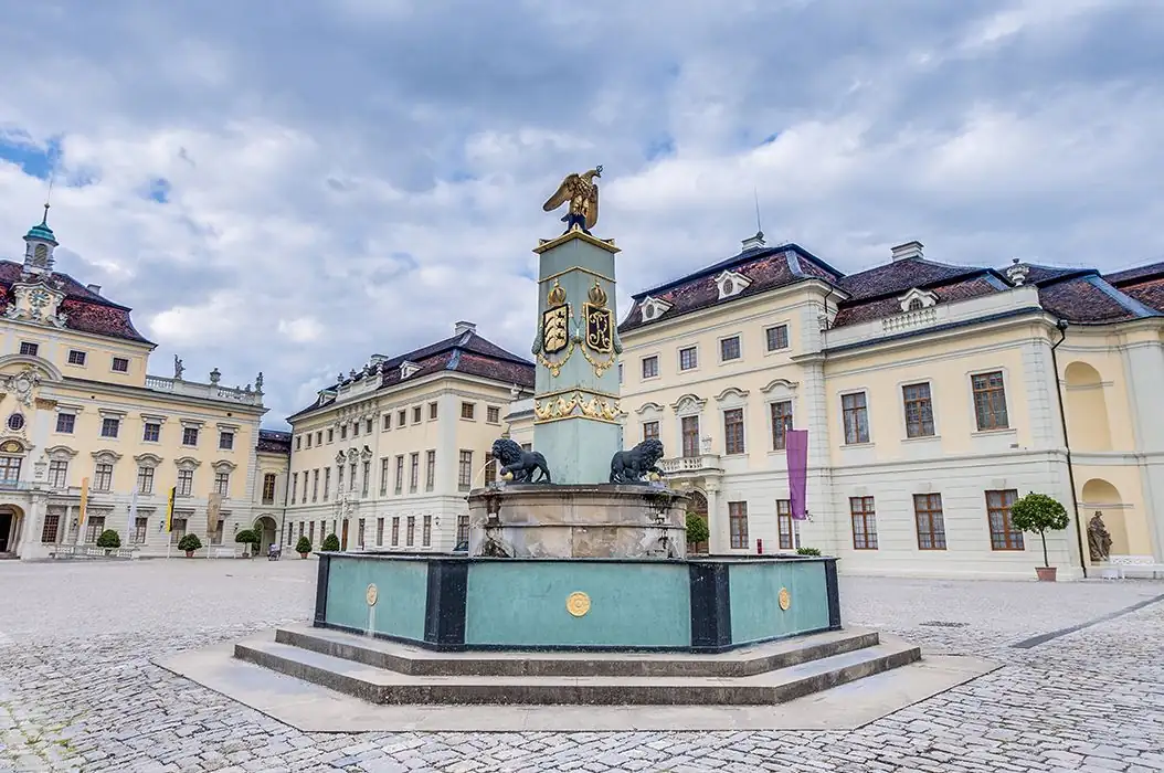 Stadtansicht von Ludwigsburg – Einsatzort für Hostessen bei Messen, Kongressen, Events, Empfängen, Promotionaktionen und Hospitality über CALUMA