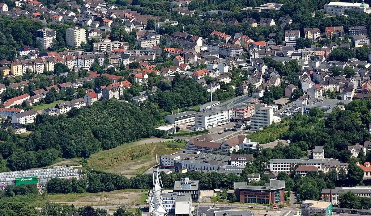 Stadtansicht von Lüdenscheid – Einsatzort für Hostessen bei Messen, Kongressen, Events, Empfängen, Promotionaktionen und Hospitality über CALUMA