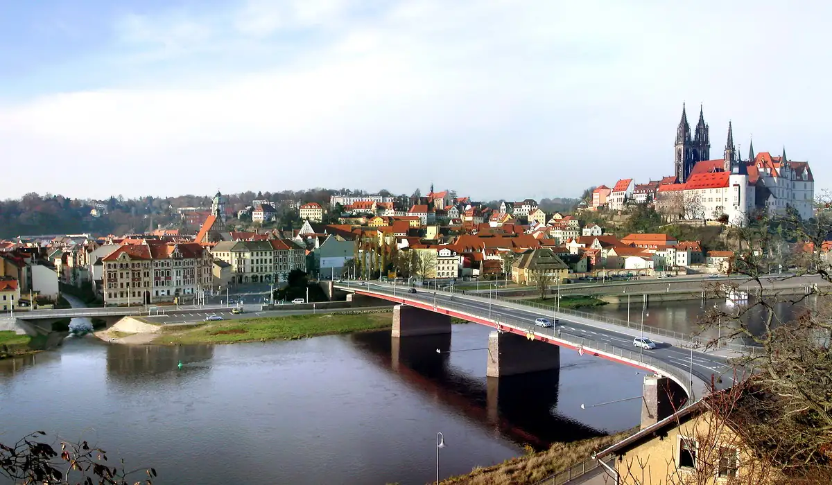 Stadtansicht von Meißen – Einsatzort für Interviewer bei Kundenbefragungen, Marktforschung, Meinungsforschung und Field Research über CALUMA