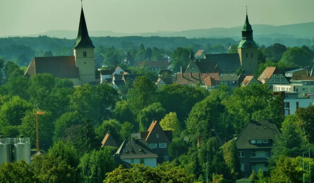 Stadtansicht von Melle – Werkstudentenjobs und Einstiegsstellen in der Region bei CALUMA finden
