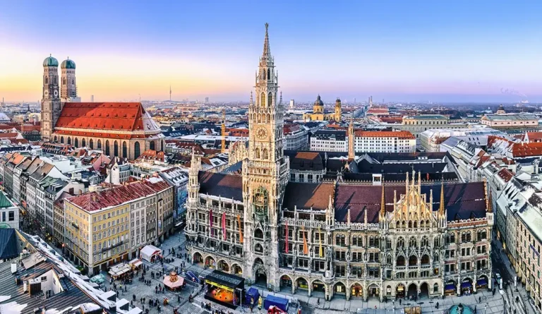 Stadtansicht von München – Messen, Kongresse und Veranstaltungen