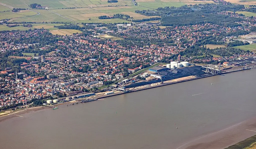 Stadtansicht von Nordenham – regionale Jobsuche und Jobvermittlung bei CALUMA