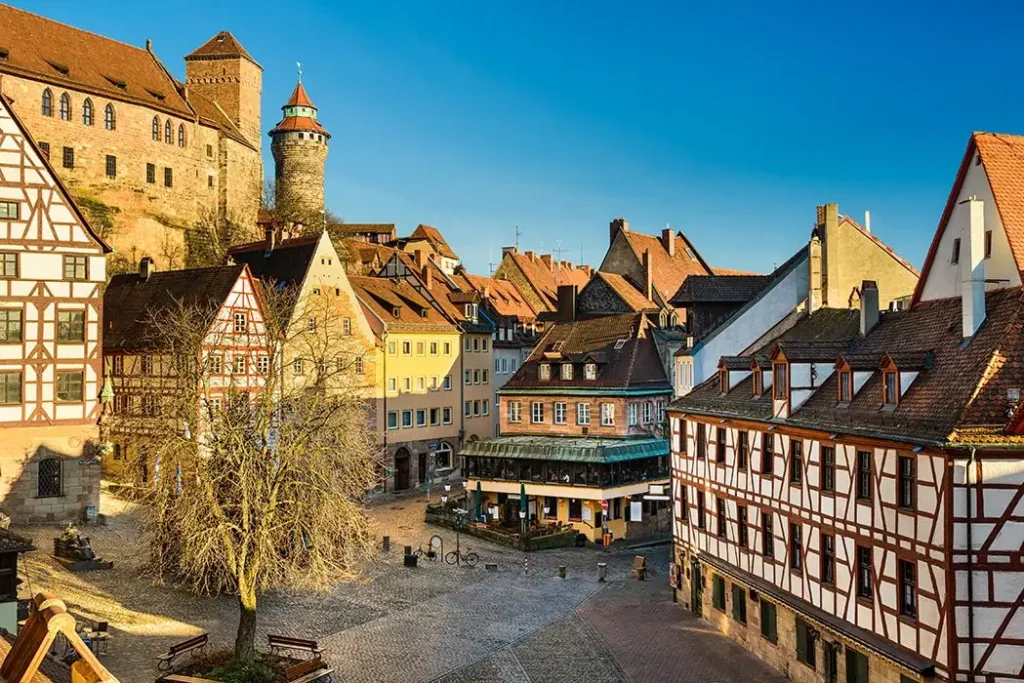 Stadtansicht von Nürnberg – Messen, Kongresse und Veranstaltungen