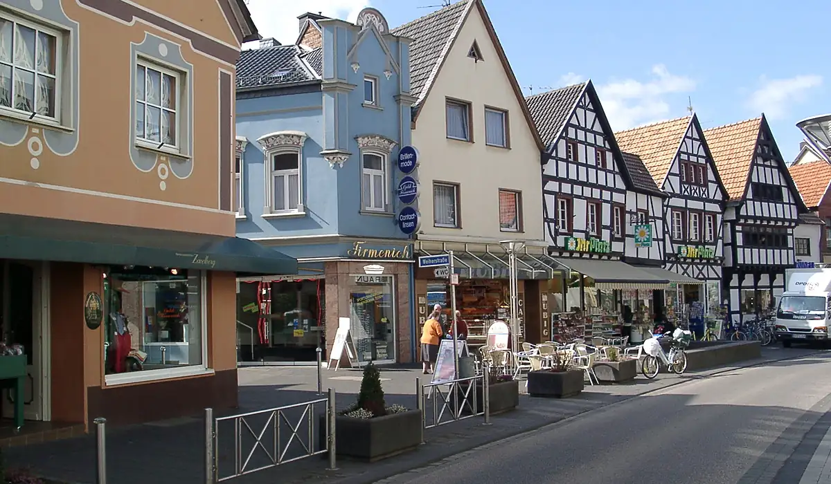 Stadtansicht von Rheinbach – Einsatzort für Chef-Hostessen bei Messen, Events, Kongressen und Hospitality über CALUMA