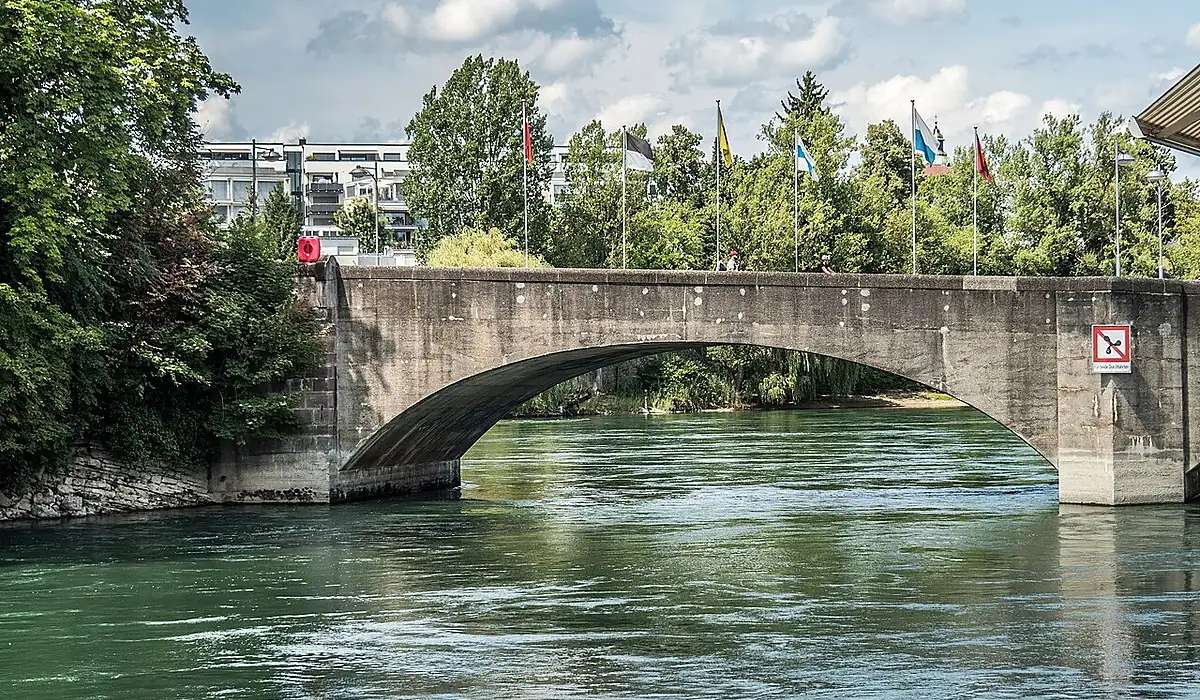 Stadtansicht von Rheinfelden (Baden) – Einsatzort für Umzugshelfer bei Privat-, Firmen- und Objektumzügen | CALUMA