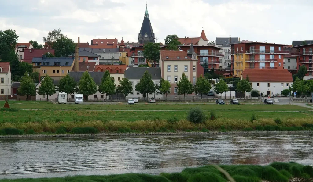 Stadtansicht von Riesa – Personal buchen und Jobs finden bei CALUMA
