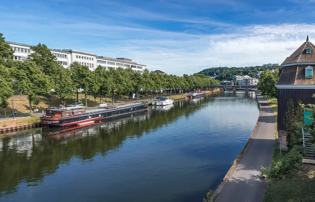 Stadtansicht von Saarbrücken – regionale Suche nach Gelegenheitsjobs bei CALUMA