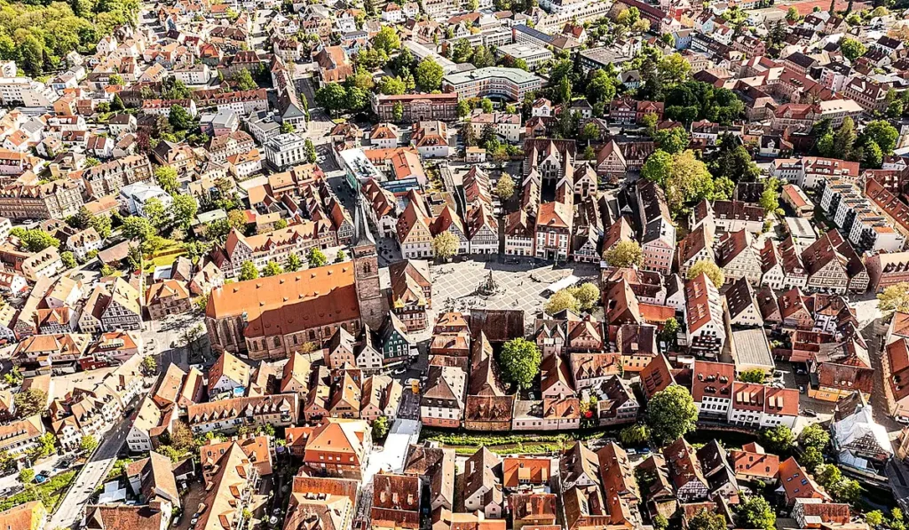 Stadtansicht von Schwabach – Personal buchen und Jobs finden bei CALUMA
