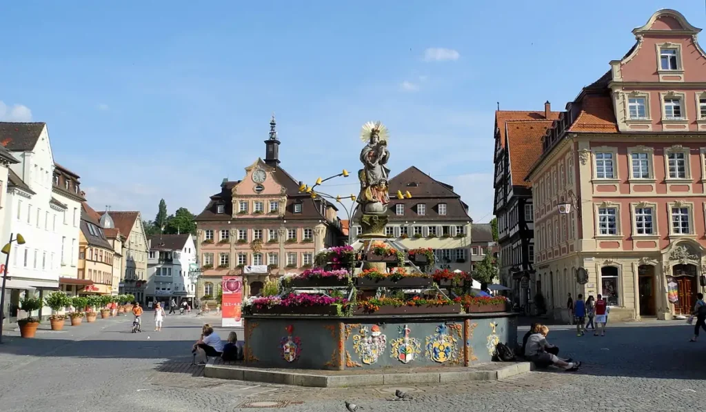 Stadtansicht von Schwäbisch Gmünd – regionale Jobsuche und Jobvermittlung bei CALUMA