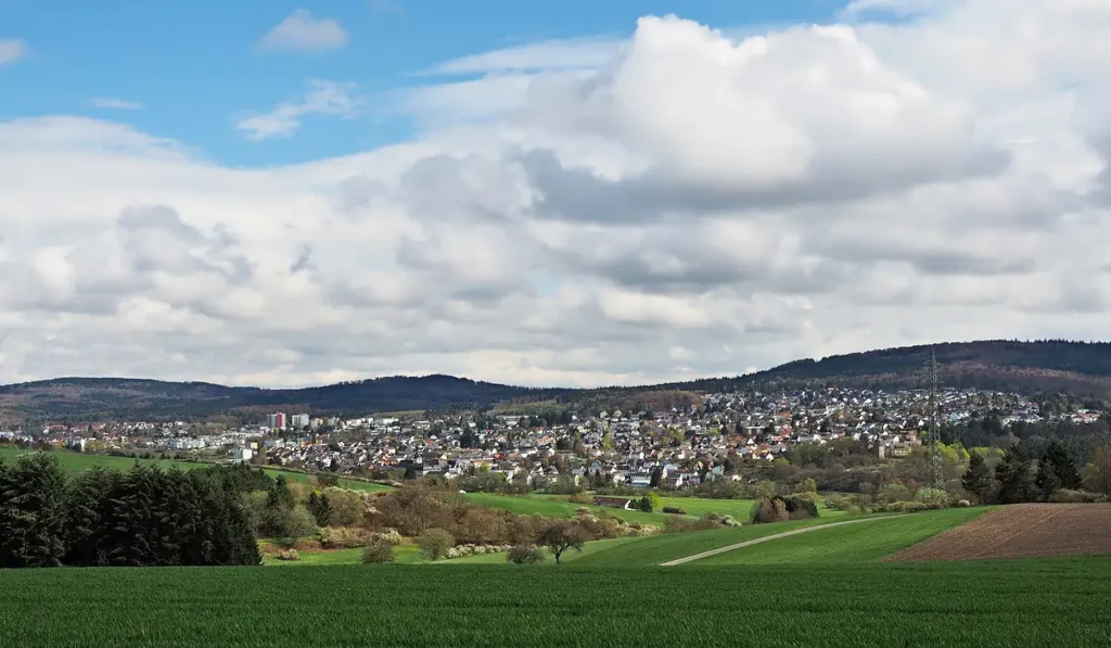 Stadtansicht von Taunusstein – Berufsleben gestalten und regionale Jobs bei CALUMA finden