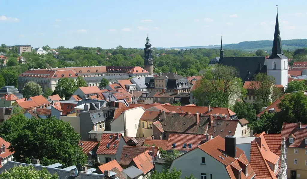 Stadtansicht von Weimar – Personal buchen und Jobs finden bei CALUMA