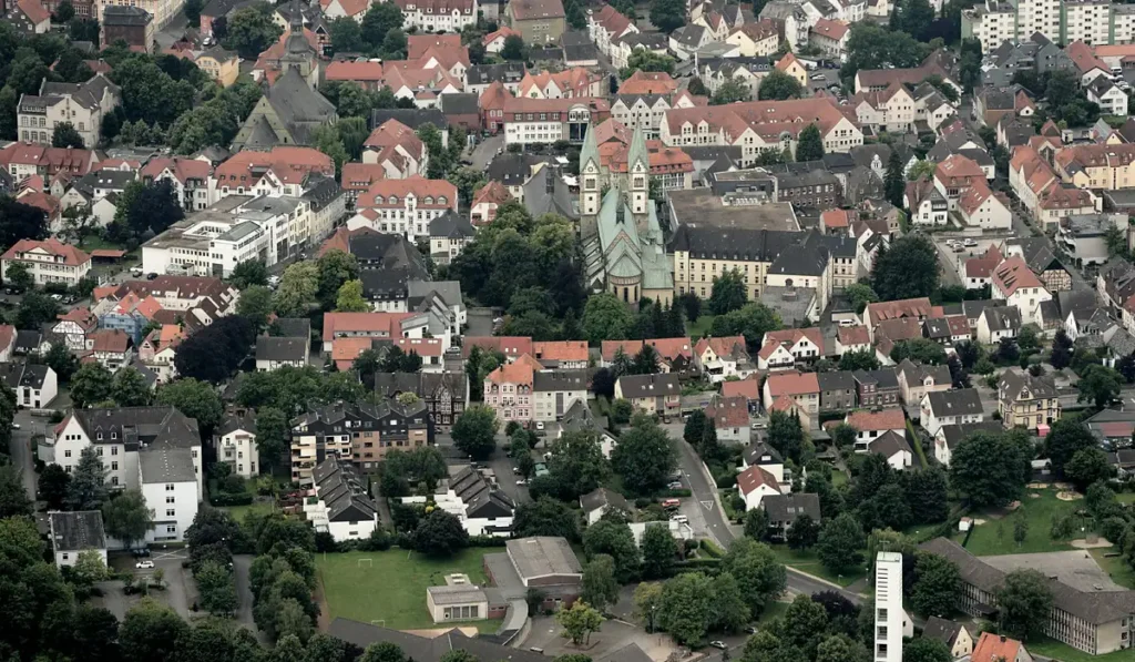 Stadtansicht von Werl – regionale Suche nach Saisonjobs, Saisonarbeit und Ferienjobs bei CALUMA