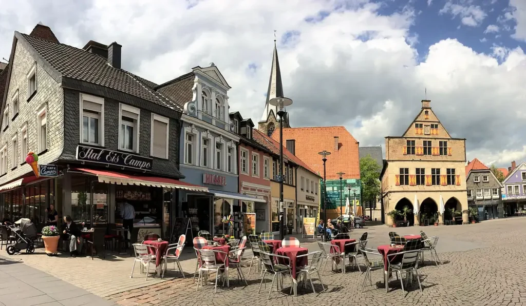 Stadtansicht von Werne – Berufsleben gestalten und regionale Jobs bei CALUMA finden