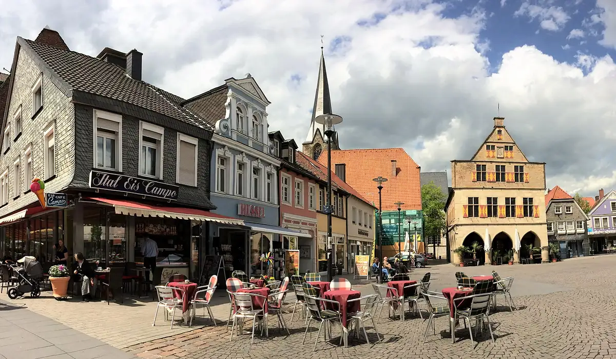Stadtansicht von Werne – Einsatzort für Callcenter Agents in Kundenservice, Support und Telefonie | CALUMA