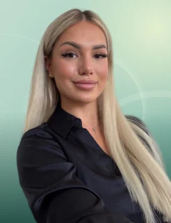 Profilfoto von Valentina aus Dachau. Berufswunsch: Reinigungskraft. Branche: Projektmanagement.