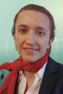 Profilfoto von Angela aus Ingolstadt. Berufswunsch: Check-In Mitarbeiter/in und Flugbegleiter / Stewardess. Branche: Kundenservice.