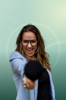 Profilfoto von Franziska. Berufswunsch: Moderator/in. Branche: Events, Messen, Promotion.