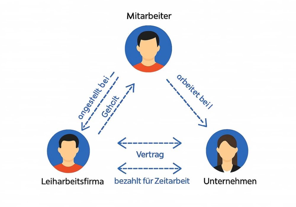 Leiharbeit-Bewerber Leiharbeit für Bewerber