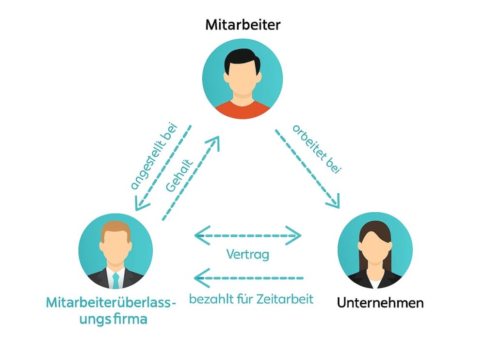 Mitarbeiterüberlassungsfirma für Arbeitgeber