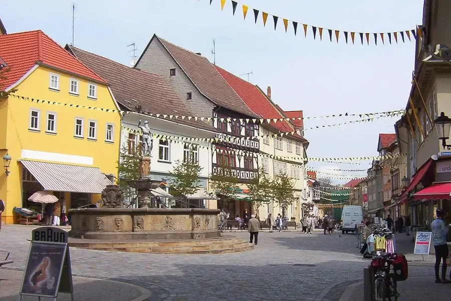 Stadtansicht von Arnstadt