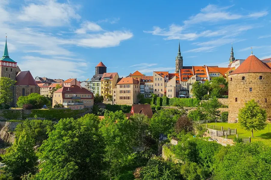 Stadtansicht von Bautzen / Budyšin
