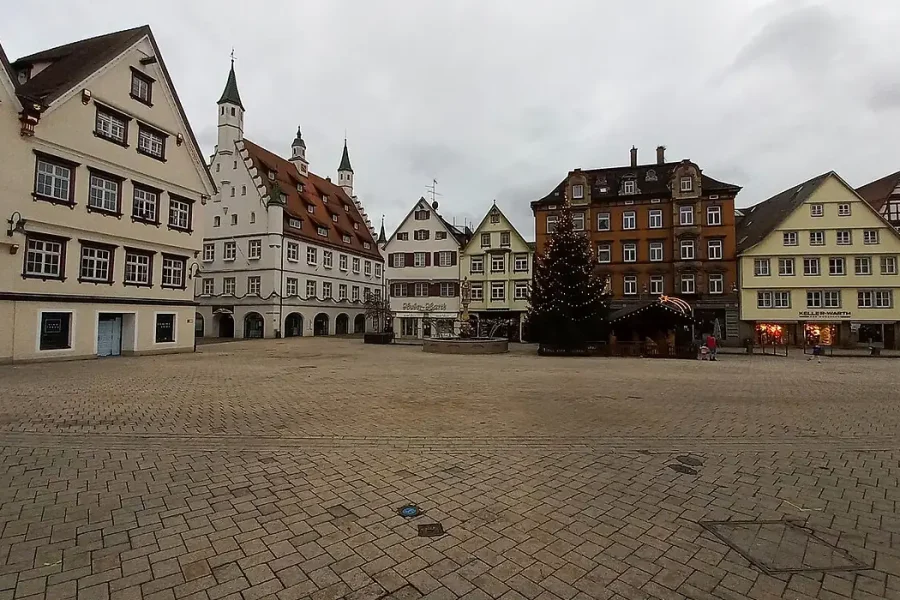 Stadtansicht von Biberach an der Riß
