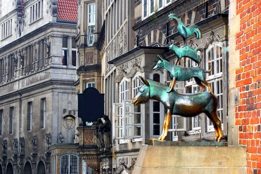Stadtansicht von Bremen