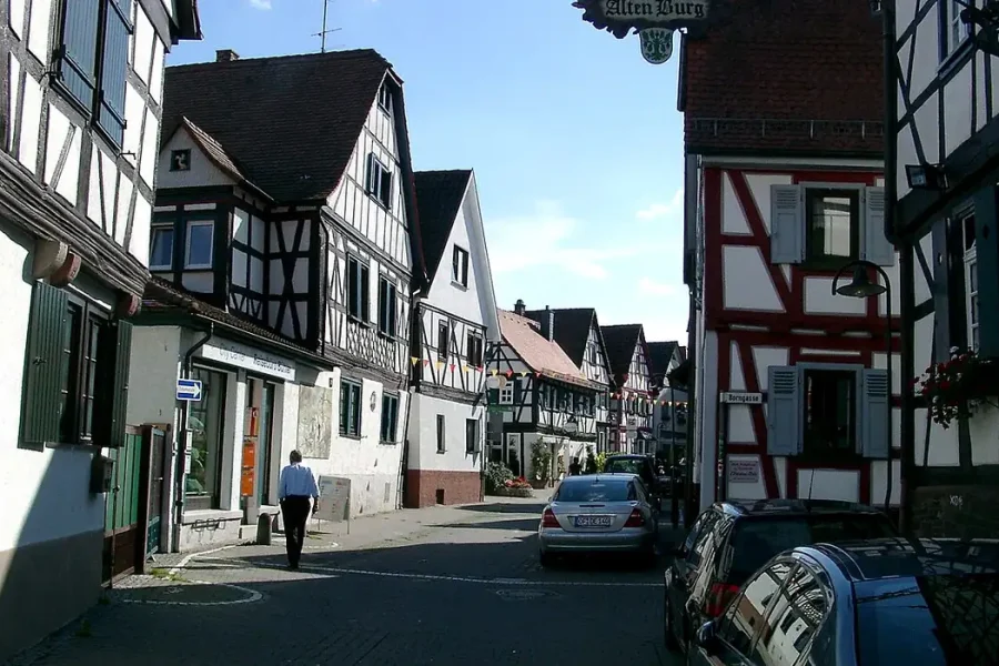 Stadtansicht von Dreieich