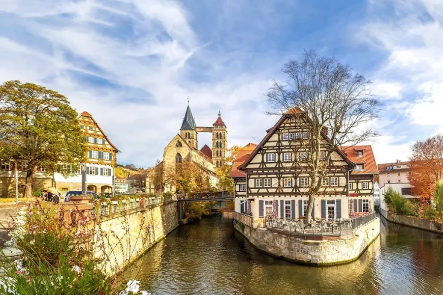 Stadtansicht von Esslingen am Neckar