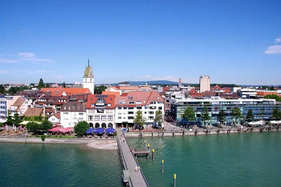 Stadtansicht von Friedrichshafen